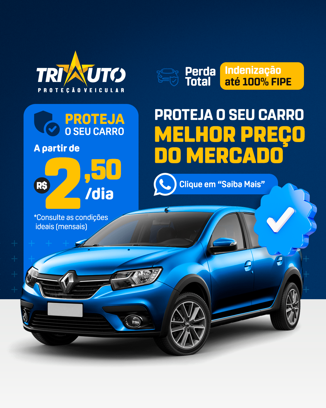 Anúncio real de proteção veicular